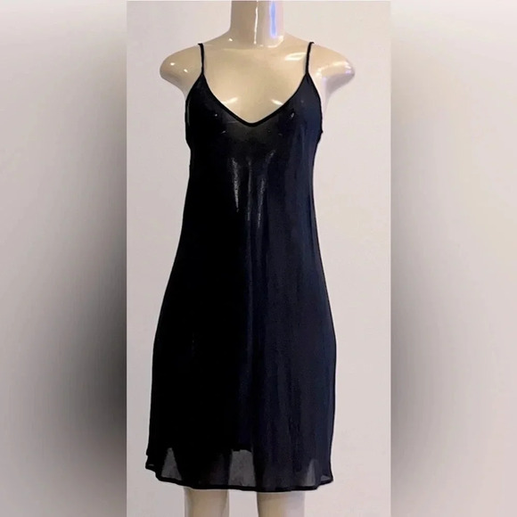 🆕 Johnny Was Jackie Mini Dress Black Small - Picture 14 of 15